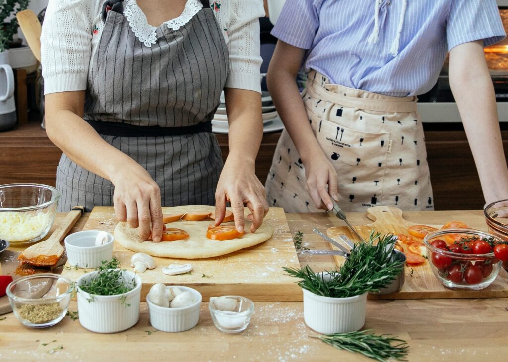 Matlagning lokala råvaror Eventdagen